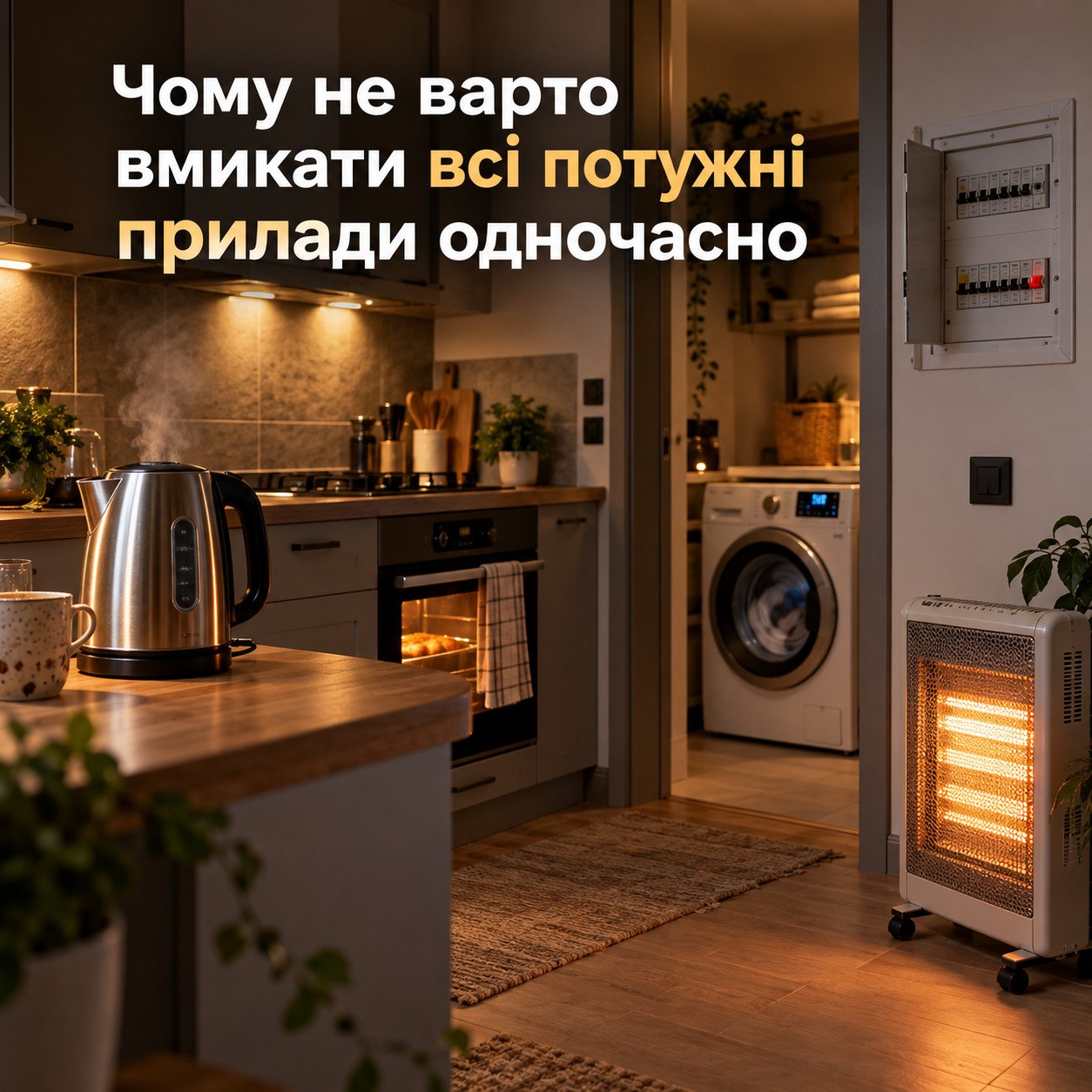 Перевантаження електромережі: чому вибиває автомат і як цього уникнути