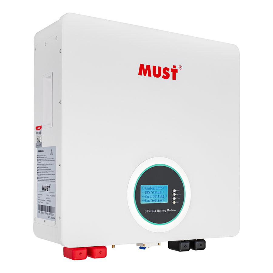 Акумуляторна батарея MUST LP16-24100, 25.6V 100Ah, 442х485.5х177, 23 кг, LiFePO4