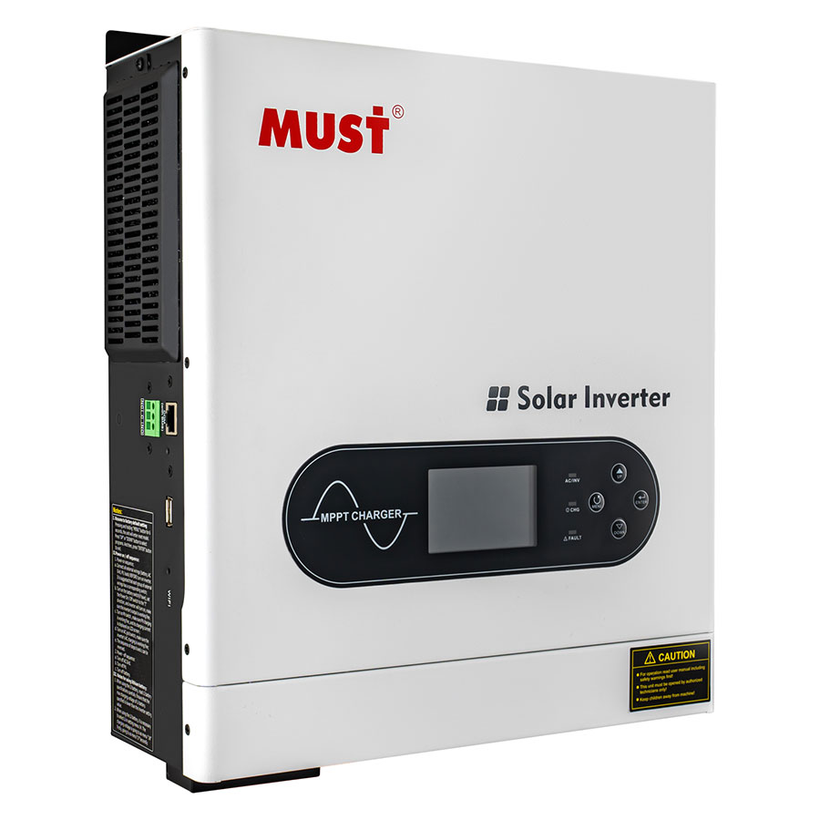 Гібридний інвертор MUST PV18-2012 ECO 2 кВт 12 В, 290х367х111, 6 кг
