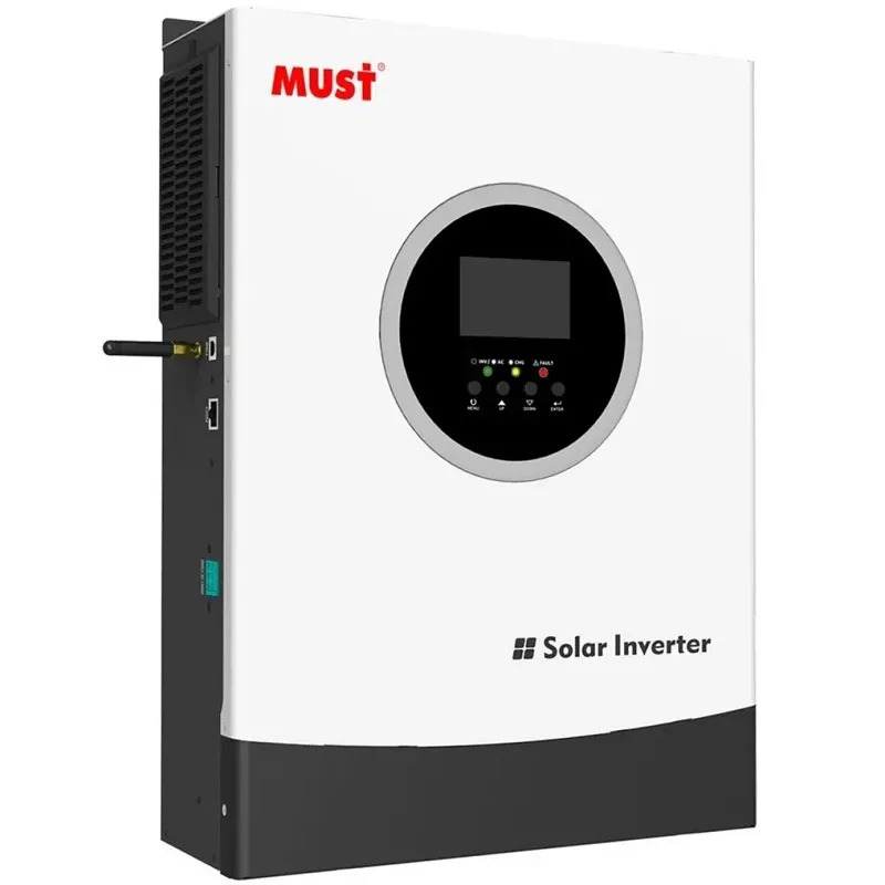 Гібридний інвертор MUST PV18-2012 PREM 2 кВт 12 В, Wi-Fi, 290х367х111, 6 кг