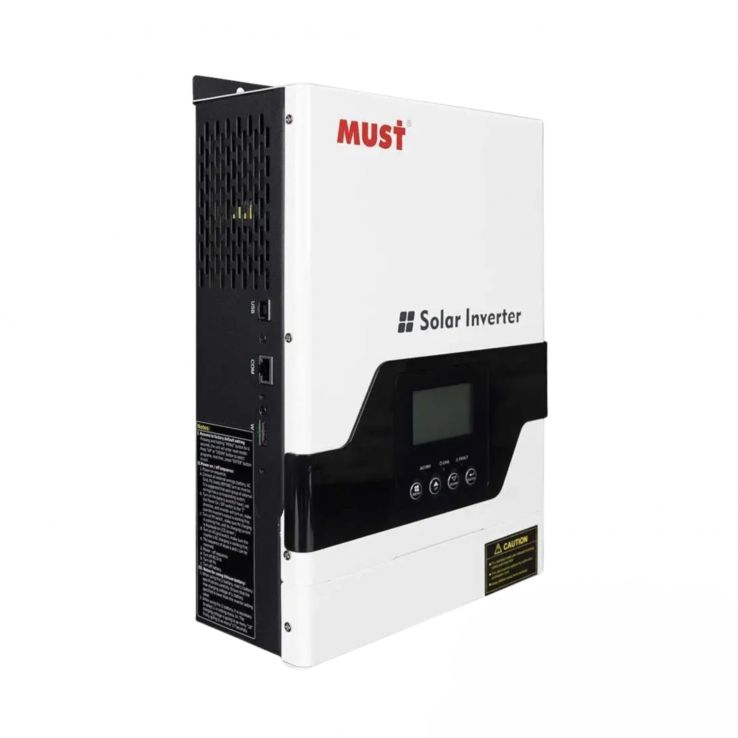 Гібридний інвертор Must PV18-1012VPM V, 12 В, 1000 Вт, 60A MPPT, PV 105V V