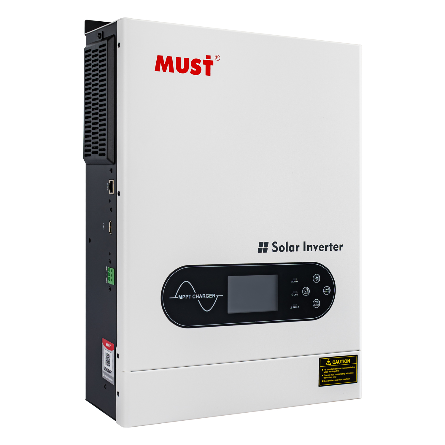Гібридний інвертор MUST PV18-4024ECO 4 кВт 24 В, 318х454х122.5, 8 кг V