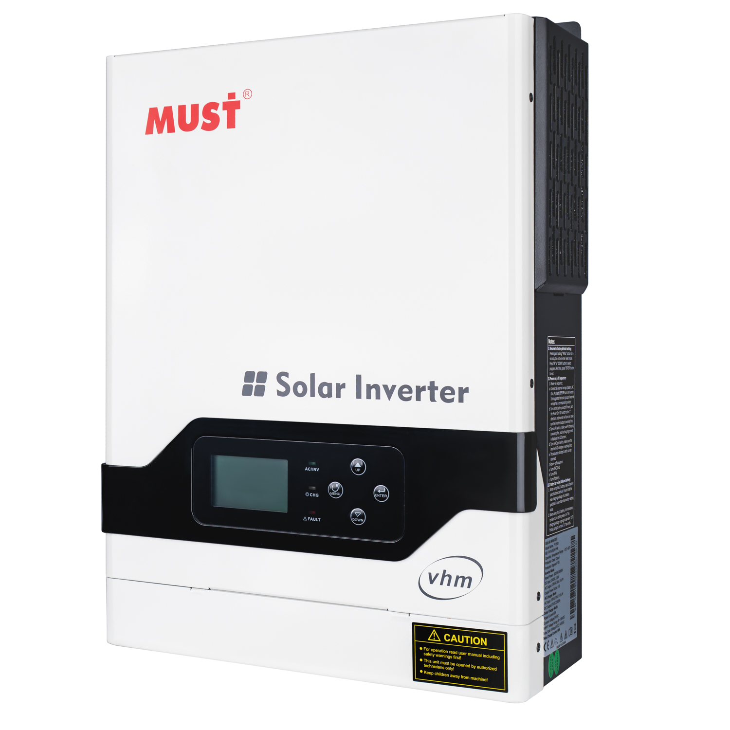 Гібридний інвертор MUST PV18-3024 VHM 3 кВт 24 В, 272х355х100, 11 кг V
